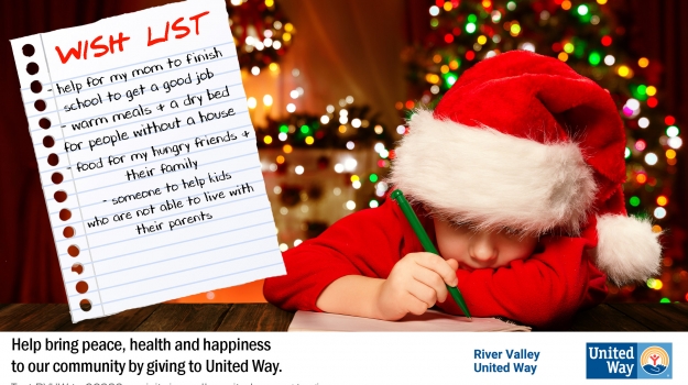 child writing wish list